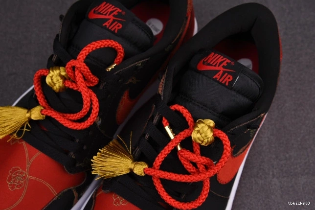 Reps TBkick Jordan Chinese 1 Low Year DD2233-001 OG New 0705